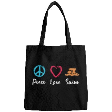 Discover Peace Love Swim Bags