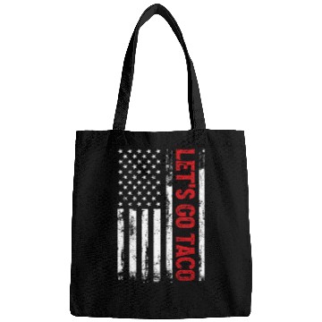 Discover Let’s Go Taco American Flag Bags