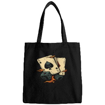 Discover Floral Skull with Cards & Dice Bags