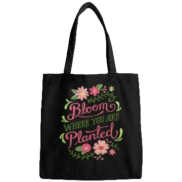 Discover Bloom Where You Are Planted – Embrace Growth Bags