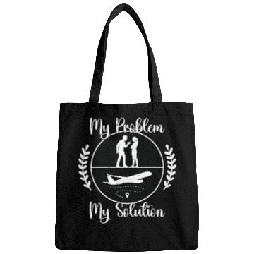 Discover Flight Instructor My Problem My Pictogram Mom Dad Bags