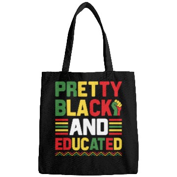 Discover Pretty Black And Educated Juneteenth Bags
