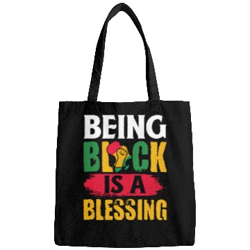 Discover Juneteenth Being Black Is A Blesseing Bags