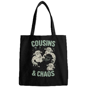 Discover Funny Black Sheep Cousin Quirky Family Outcast Bags