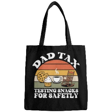 Discover Funny Dad Tax Testing Snacks For Safety Father's Bags