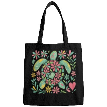 Discover Summer Vacation Sea Turtle Bags