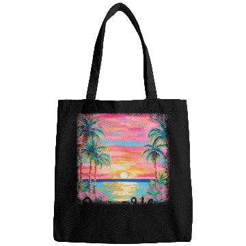 Discover Summer Vibe Preppy Beach Bags