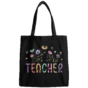 Discover Floral Teacher Appreciation Teacher Bags
