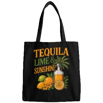 Discover Summer Vacation Tequila Lime Sunshine Bags