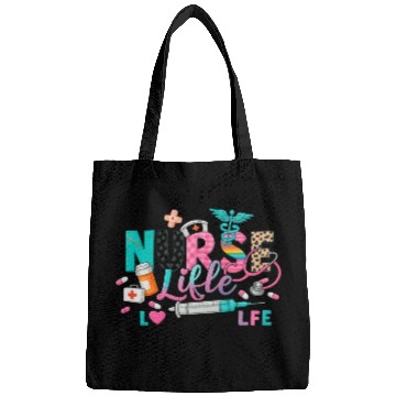 Discover Nurse Life PNG Bags
