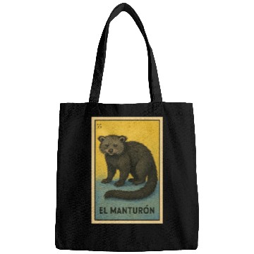 Discover EL MANTURÓN - THE BEARCAT - LA LOTERÍA Bags