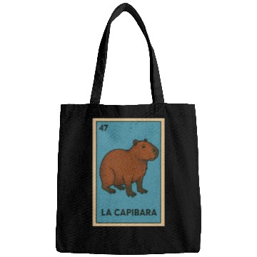 Discover LA CAPIBARA - THE CAPYBARA - LOTERÍA CARD Bags