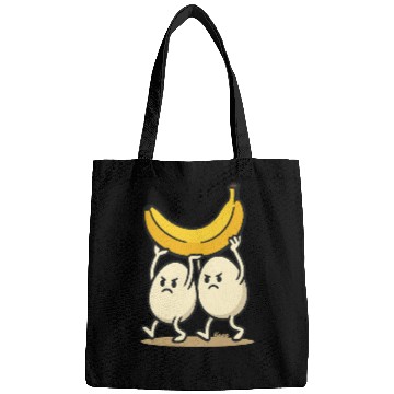 Discover Angry Eggs Carrying Banana – Cartoon Fun Bags