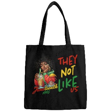 Discover Juneteenth They not like us Bags