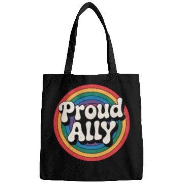 Discover Proud Ally LGBTQ Pride Rainbow Bags
