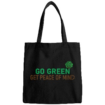 Discover Peaceful Green Tree Logo for Eco Apparel Bags