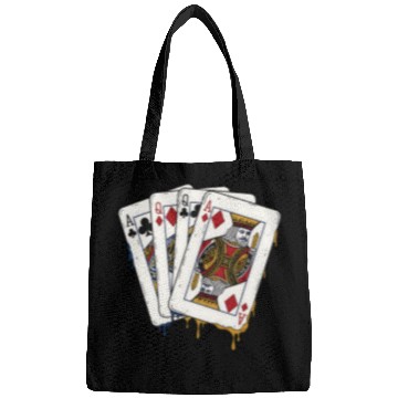 Discover poker cards spades hand Bags