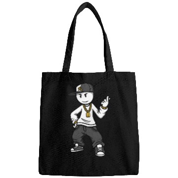 Discover hip hop rapper stickman Bags