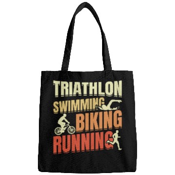 Discover Triathlon Swim Run Cycle Repeat Bags
