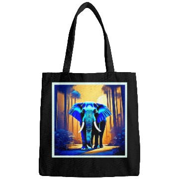 Discover Mystic Elephant: Sunset Forest Journey Bags