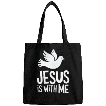Discover Jesus is with me Bags
