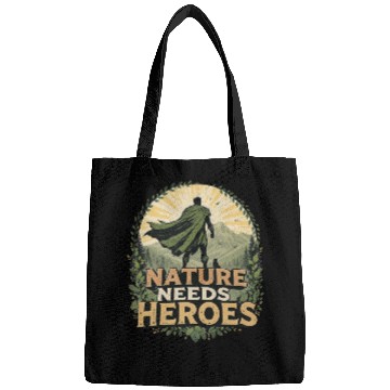 Discover Nature Needs Heroes Bags