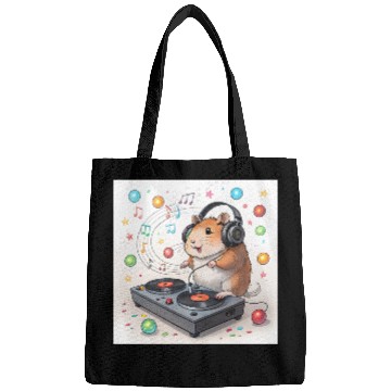 Discover DJ Hamster – Tiny Paws, Big Beats! Bags