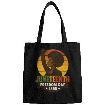 Discover Juneteenth Freedom Day 1865 Black History Pride Bags