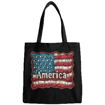 Discover American Flag Bags