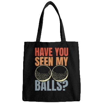 Discover Funny Golf Player Quote Bags
