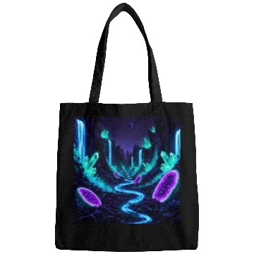 Discover Bioluminescent Crystal Valley Bags