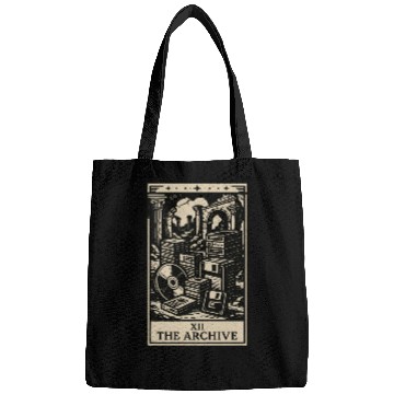 Discover The Archive – Datahoarder Tarot Card Bags