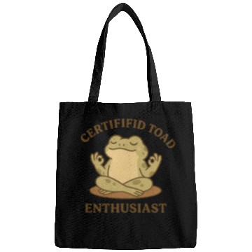 Discover Certififid Toad Enthusiast Bags