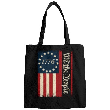 Discover Distressed 1776 Betsy Ross Flag We The People Bags