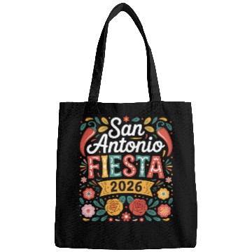 Discover San Antonio 2026 Fiesta Cinco De Mayo Texas Bags