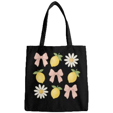 Discover Lemon Bow Summer Vacation Bags