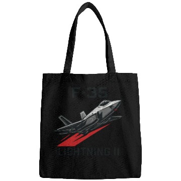 Discover F-35 Lightning II Stealth Fighter Jet Art Bags