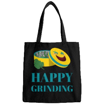 Discover Cheerful Smiling Pills and Broccoli Design Bags