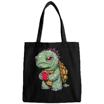 Discover Turtle with heart Bags