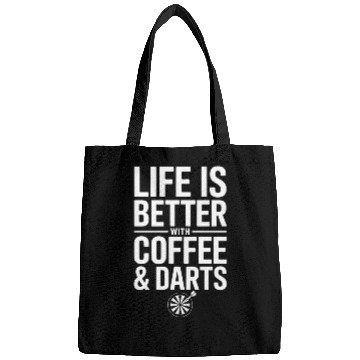 Discover Coffee and Darts Caffeine Dart Player Bags