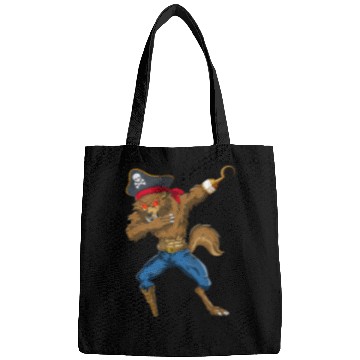 Discover Dabbing Werewolf Pirate Halloween Pirate Bags