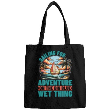 Discover Sailing For Adventure On The Big Sailing Ship Bags