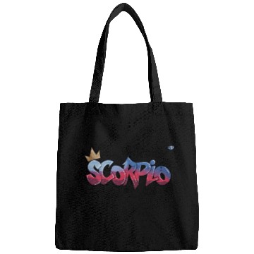 Discover Scorpio Graffiti Zodiac Art Bags