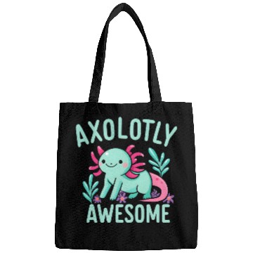 Discover Funny Cute Axolotl Pun Bags for Animal Lovers