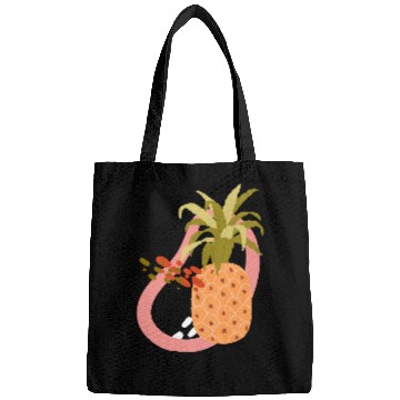 Discover summer time tropical fruit Realistic Pineapple Bags