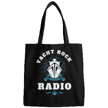 Discover YACHT ROCK - WHITE LETTERS Bags