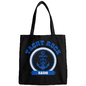 Discover YACHT ROCK - BLUE LETTERS Bags