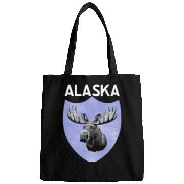 Discover moose alaska nature lover Bags