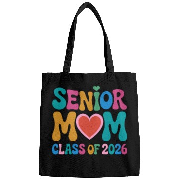 Discover Senior Mom Class of 2026 Celebration Design Bags