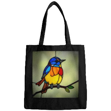 Discover STAINED GLASS BIRD Bags